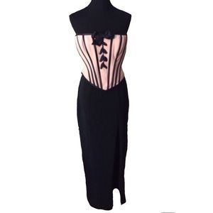 Vintage TADASHI Shoji Corset Gown